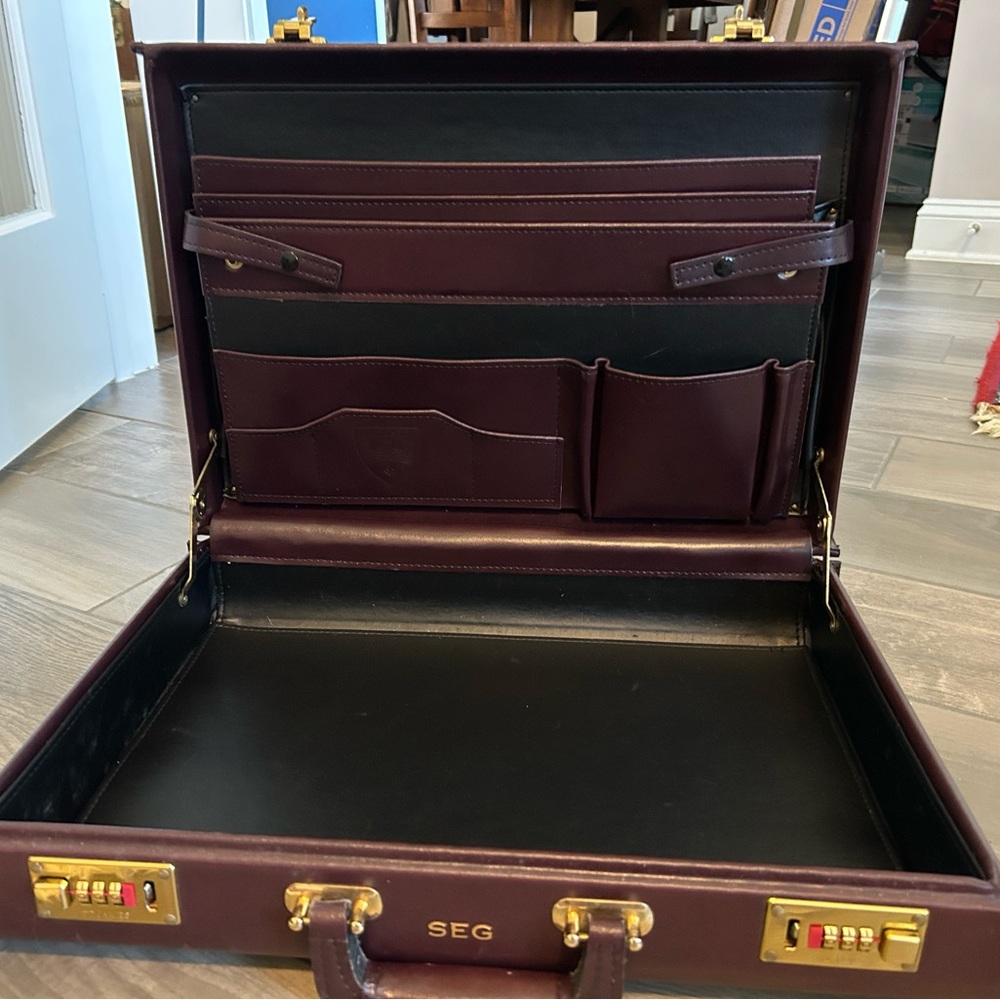 Brown Leather Briefcase